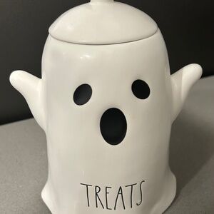 Rae Dunn “TREATS” ghost canister